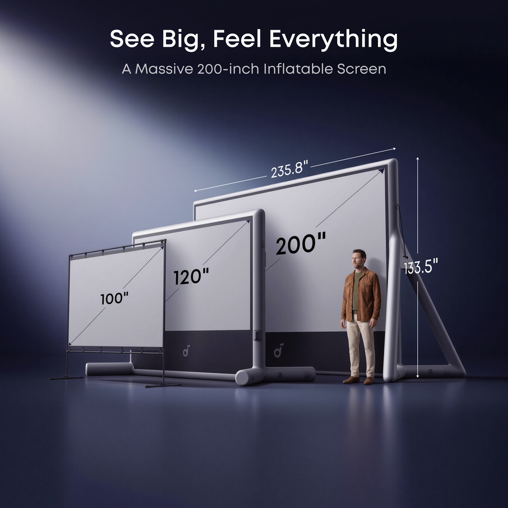 X1 Pro + 200" Inflatable Screen | $190/ First Month