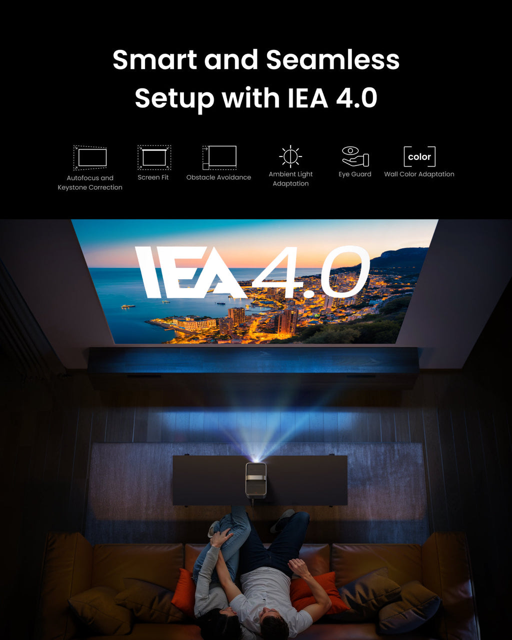 soundcore Nebula Cosmos 4K SE | Dolby Vision Projector with Google TV