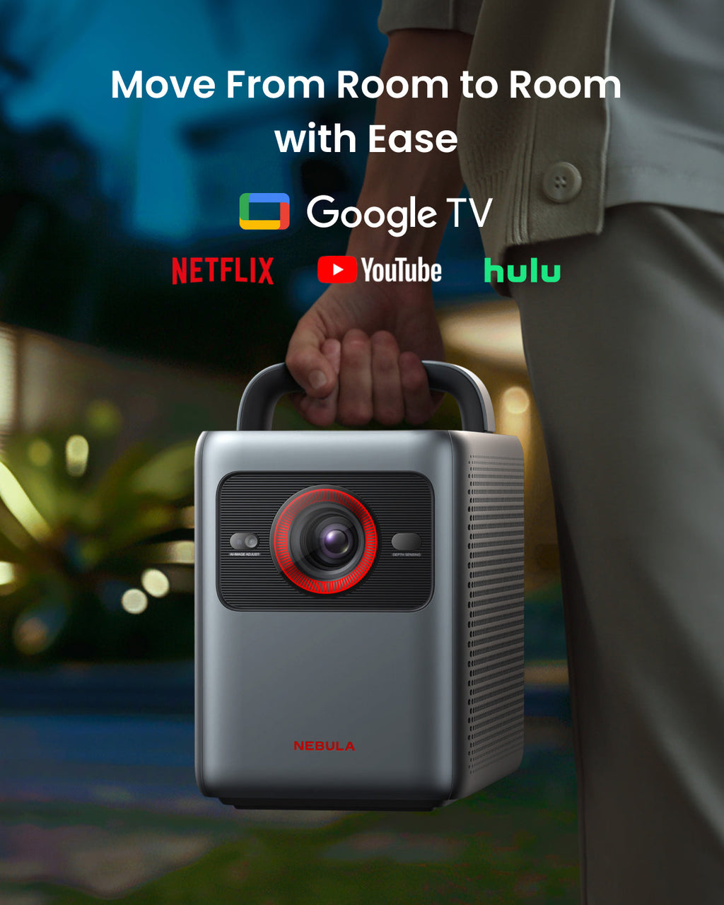 soundcore Nebula Cosmos 4K SE | Dolby Vision Projector with Google TV