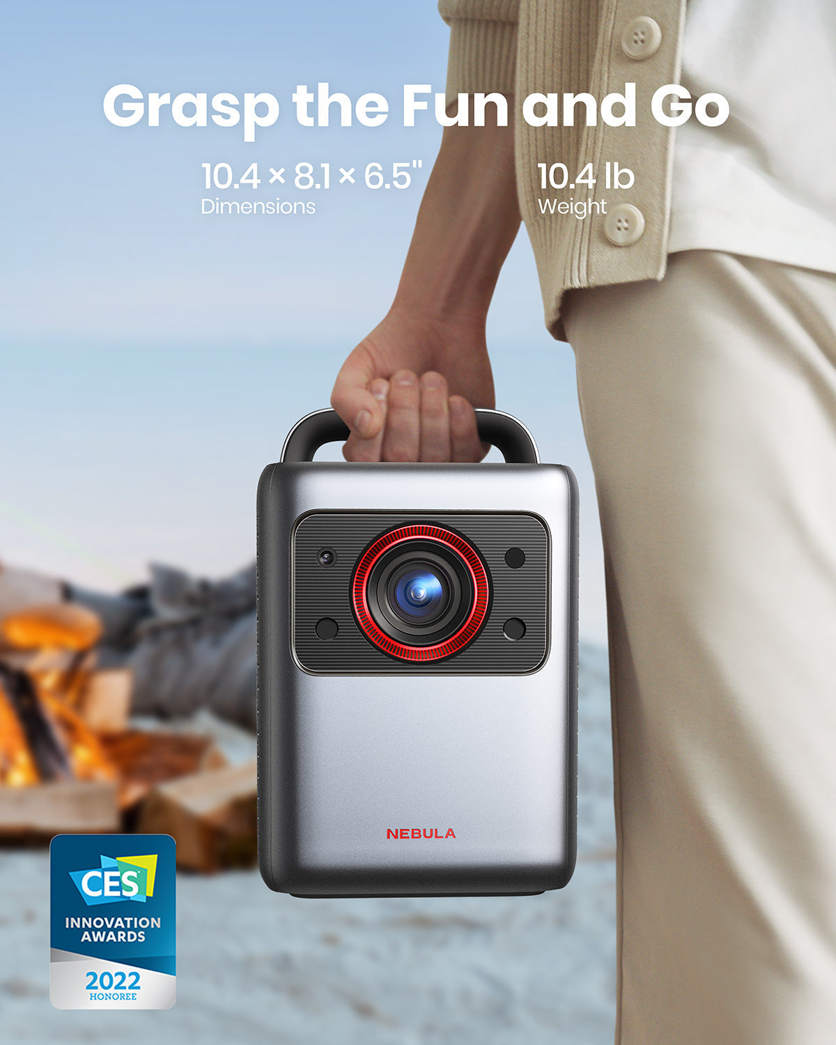 soundcore Nebula Cosmos Laser 4K | 4K Portable Laser Projector