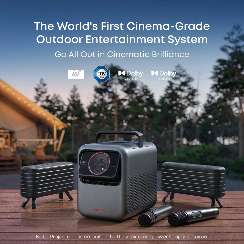 soundcore Nebula X1 | 4K Triple Laser Projector with Micro Gimbal