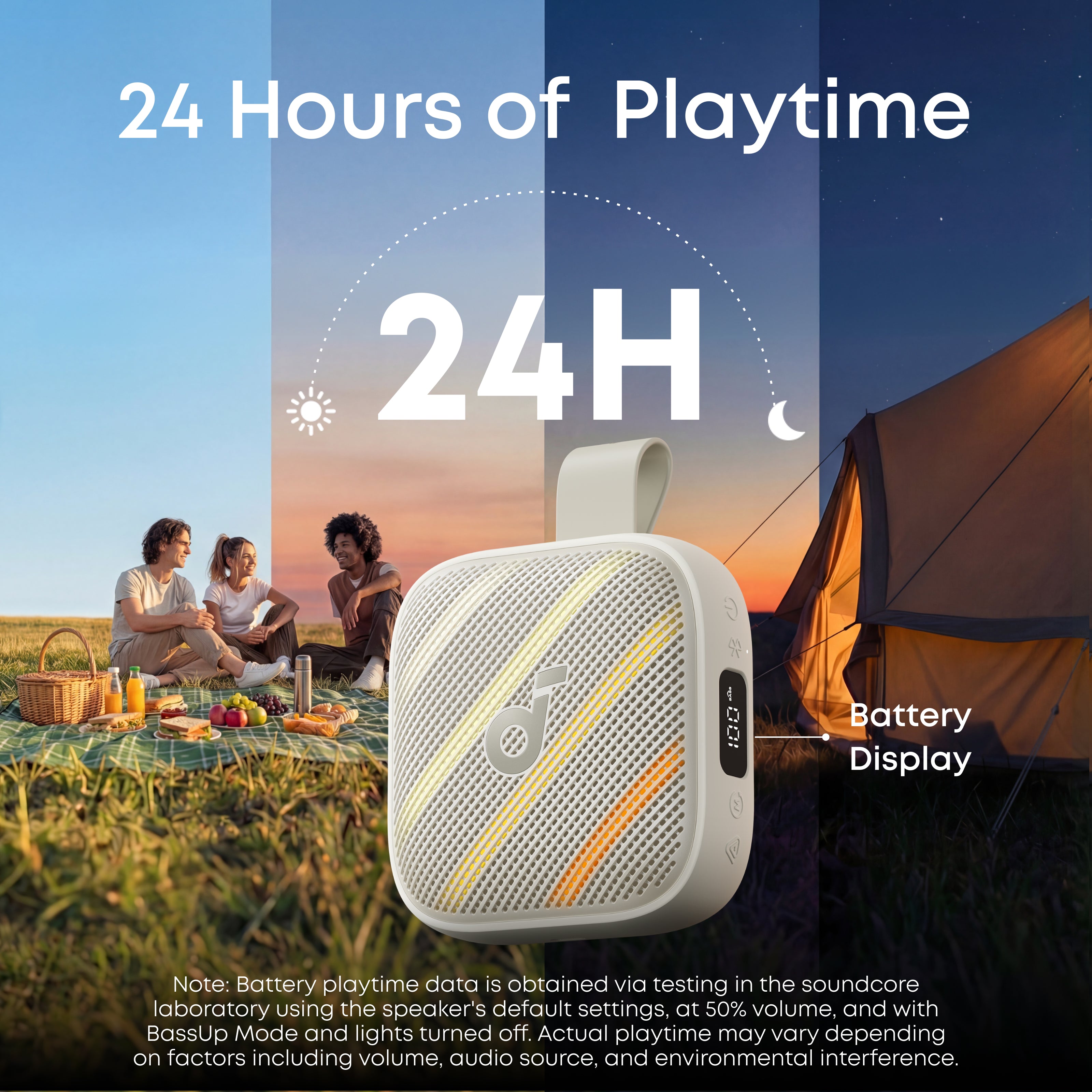 soundcore Boom Go 3i Portable Bluetooth Speaker with Powerful Bass
