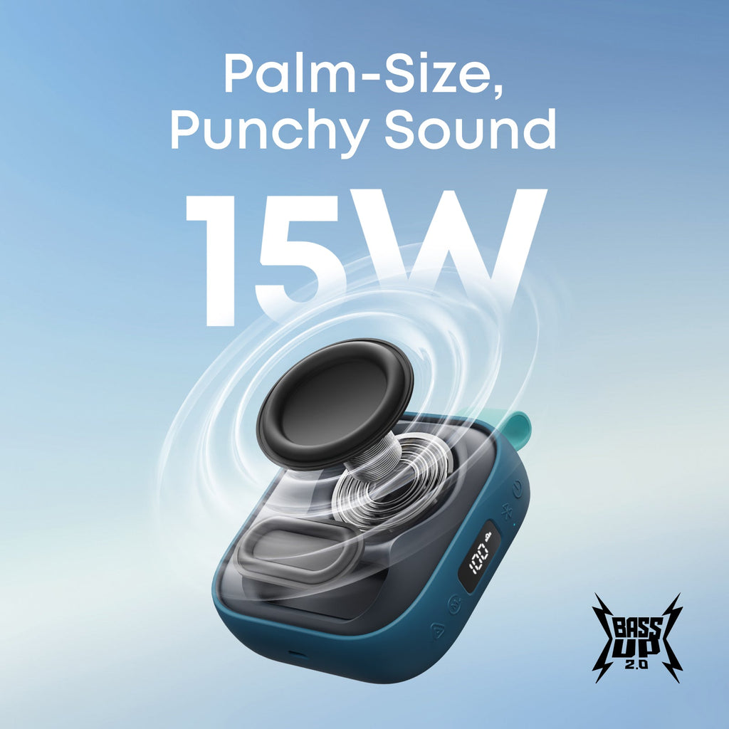 soundcore Boom Go 3i Portable Bluetooth Speaker with Powerful Bass