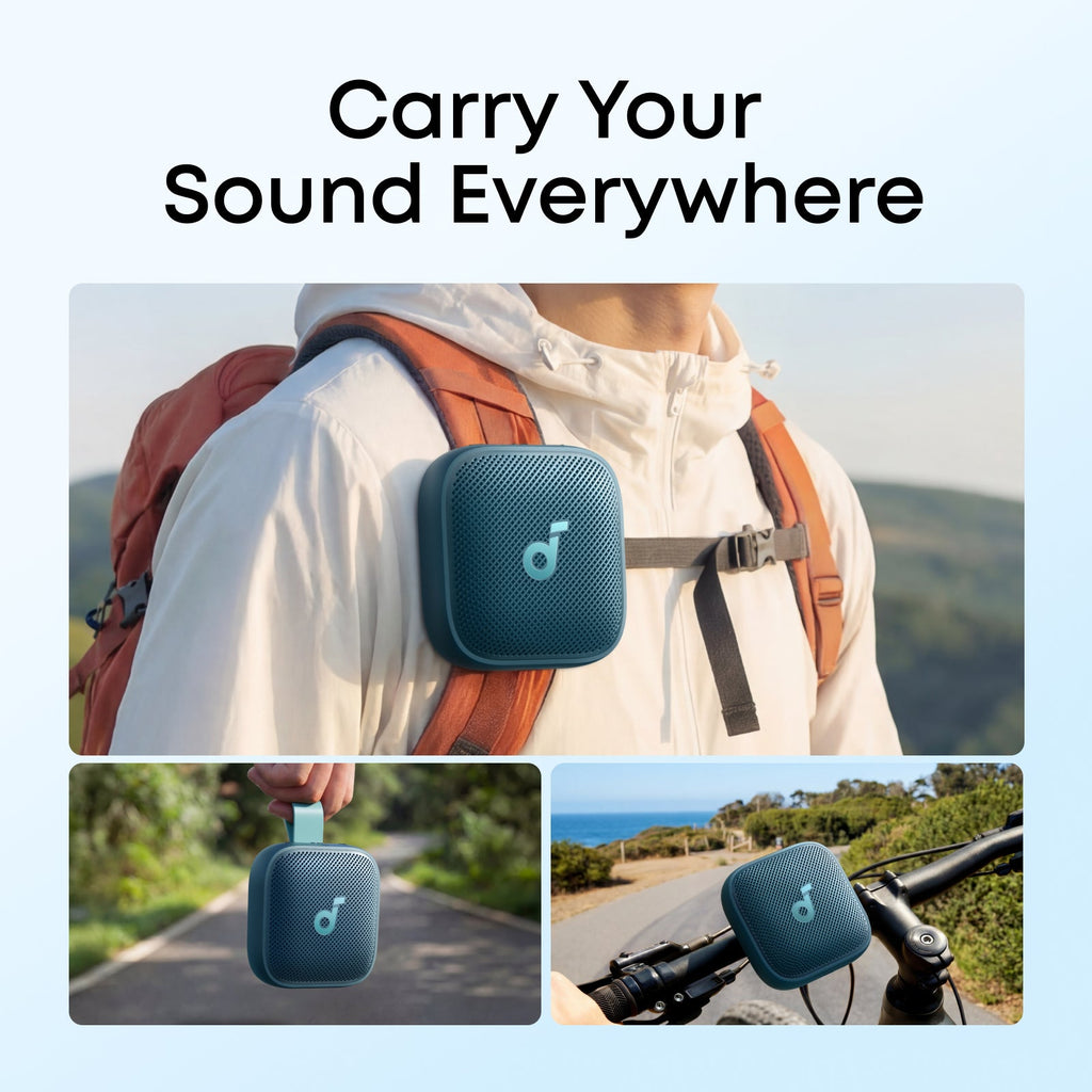 soundcore Boom Go 3i Portable Bluetooth Speaker with Powerful Bass