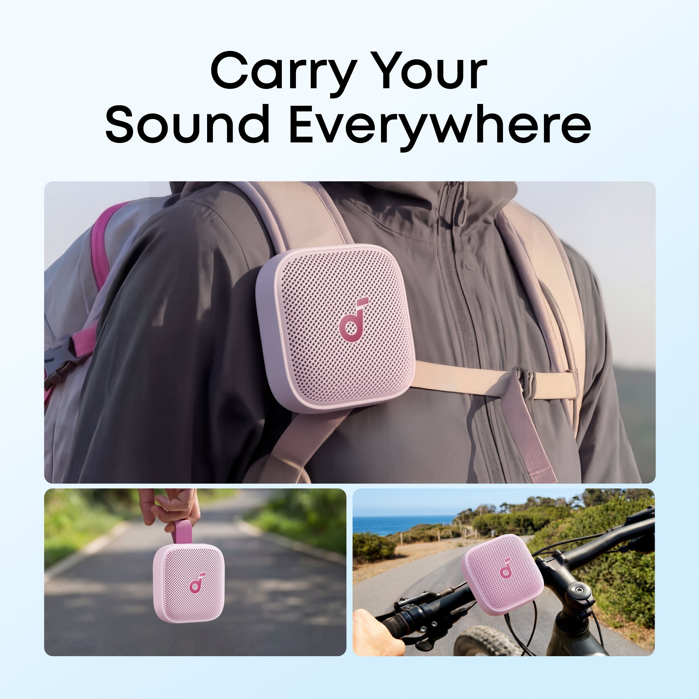 soundcore Boom Go 3i | Portable Bluetooth Speaker with Powerful Bass