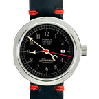 Allemano Day A 1919 Men's Black Polished Watch