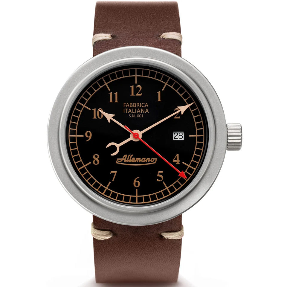 Allemano Day A 1919 Men's Black Watch