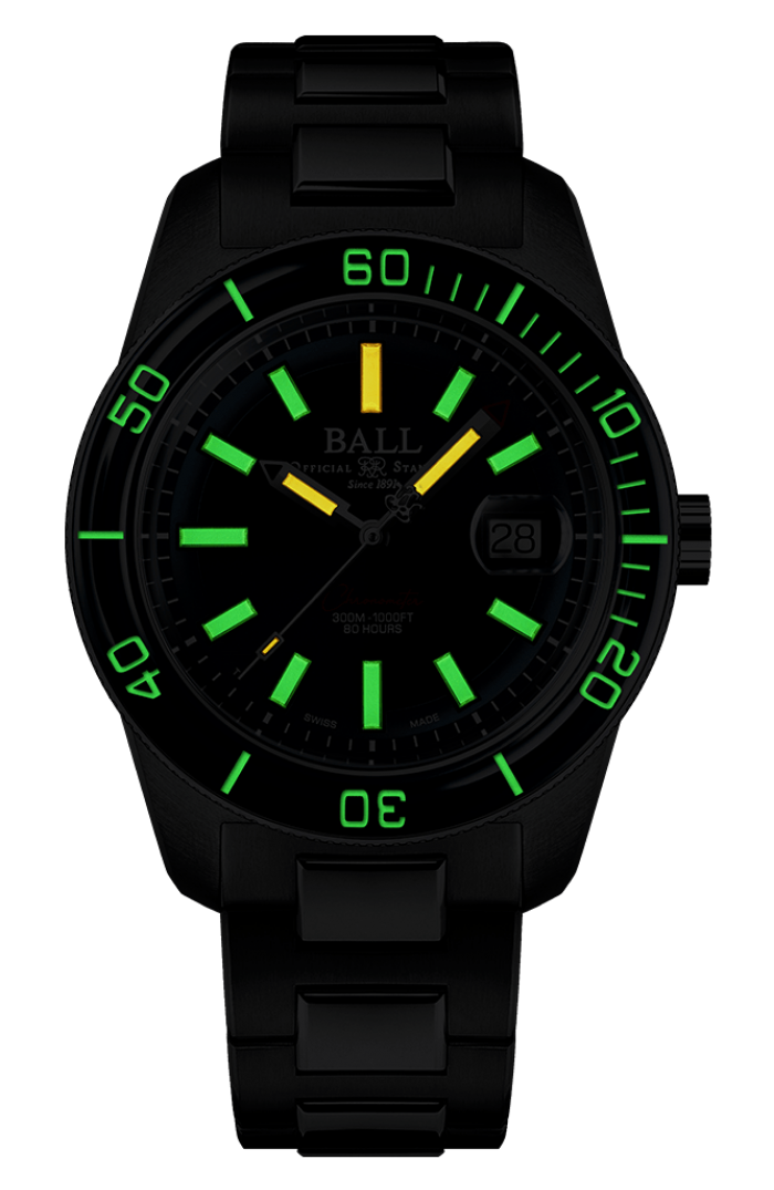 Ball Men's Watch Engineer M Skindiver III Beyond Blue
