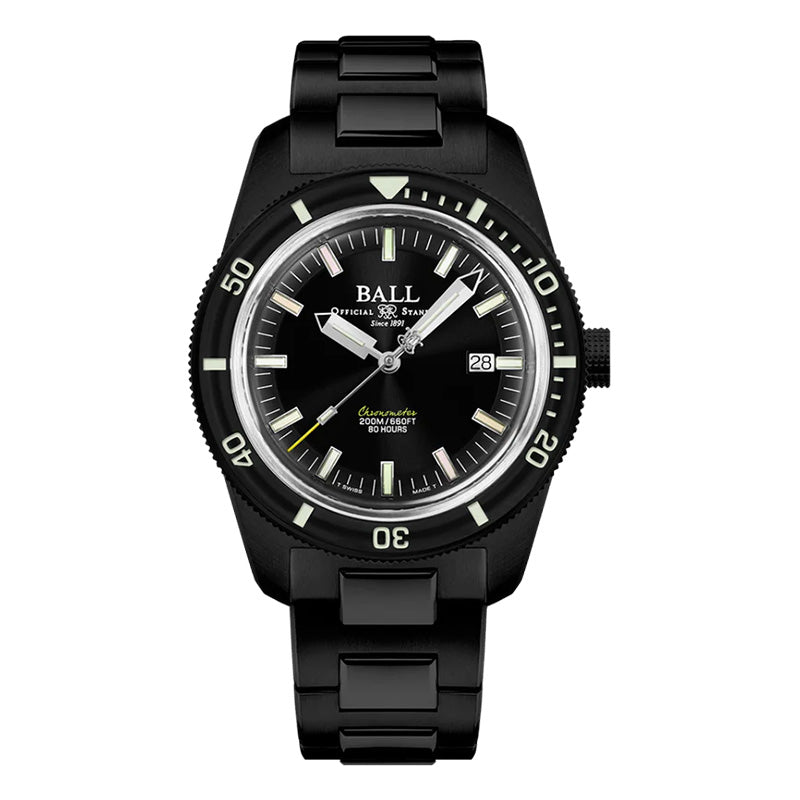Ball Men's Watch Engineer II M Skindiver Heritage Black