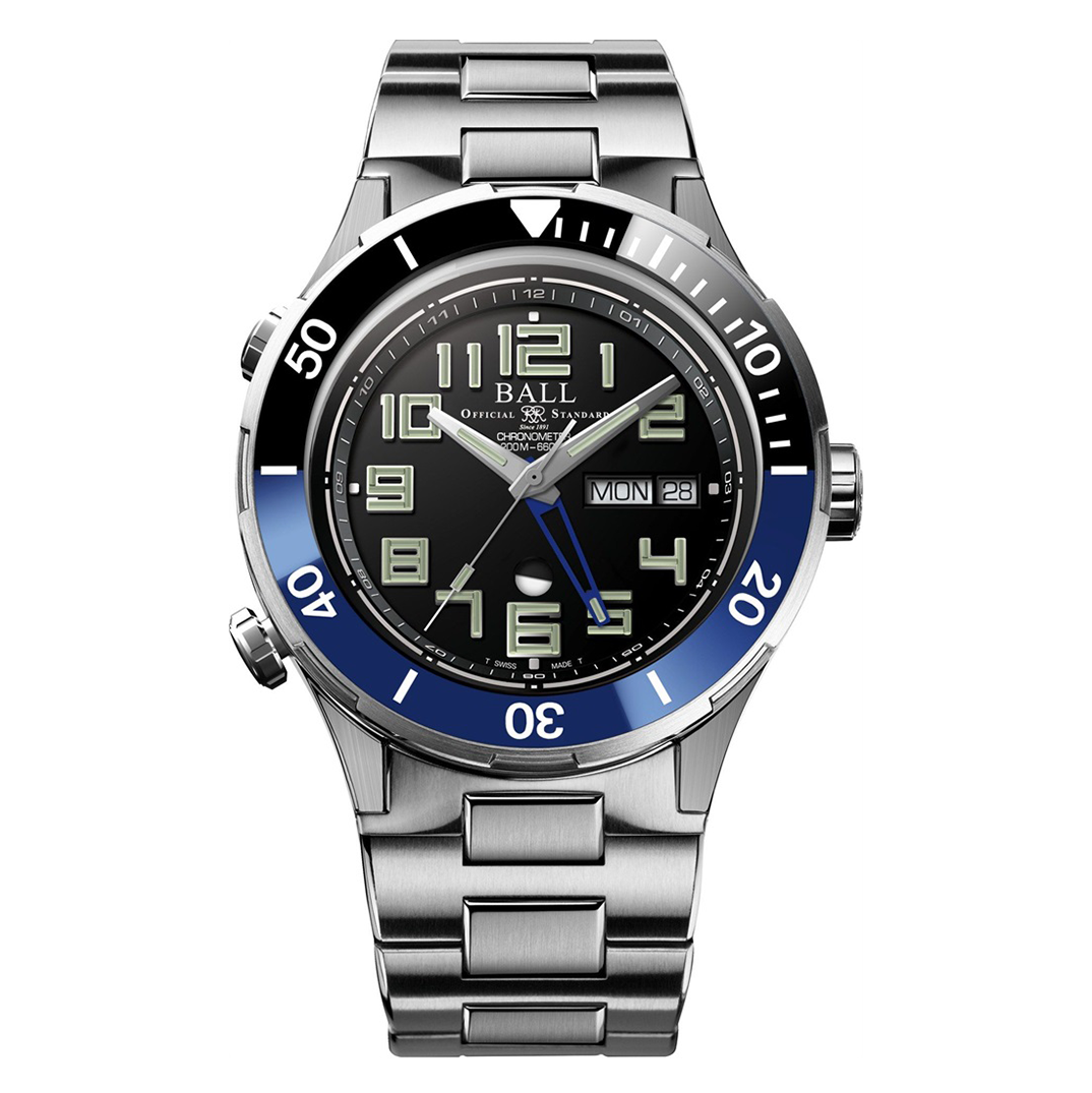 Ball Men's Watch Roadmaster Vanguard II Black