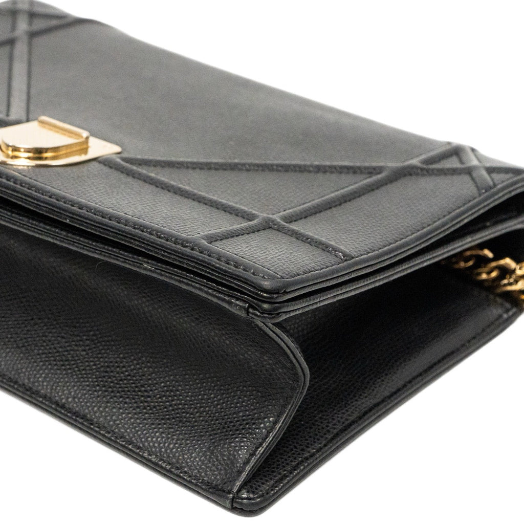 Christian Dior Black 'Diorama Medium' Bag