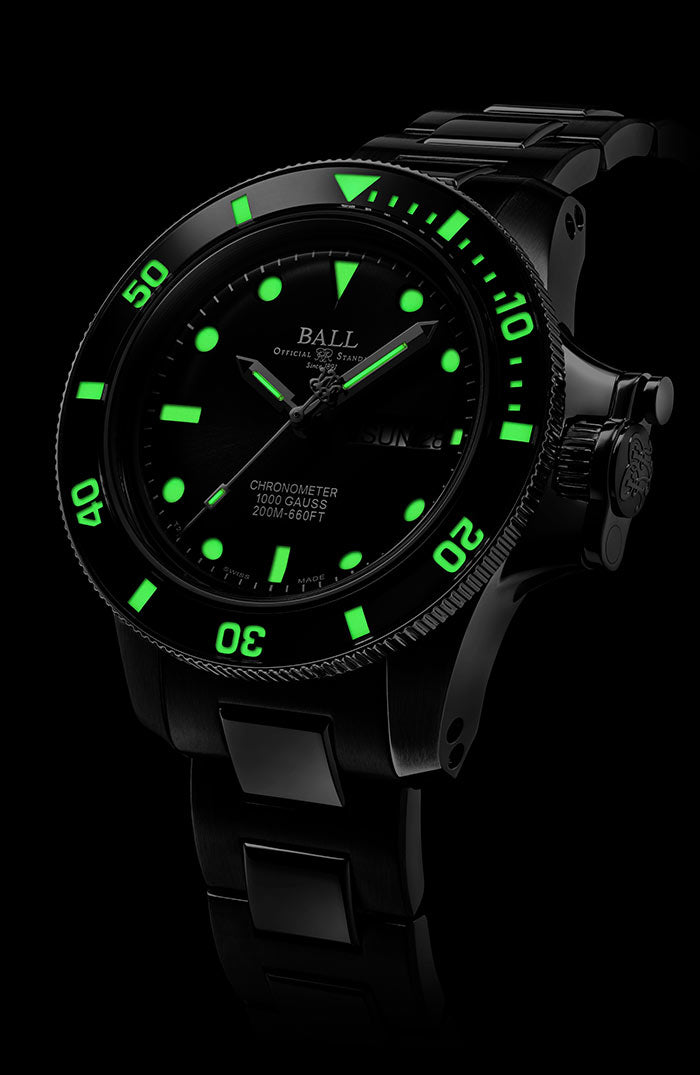 Ball Men's Watch Engineer Hydrocarbon Original Black