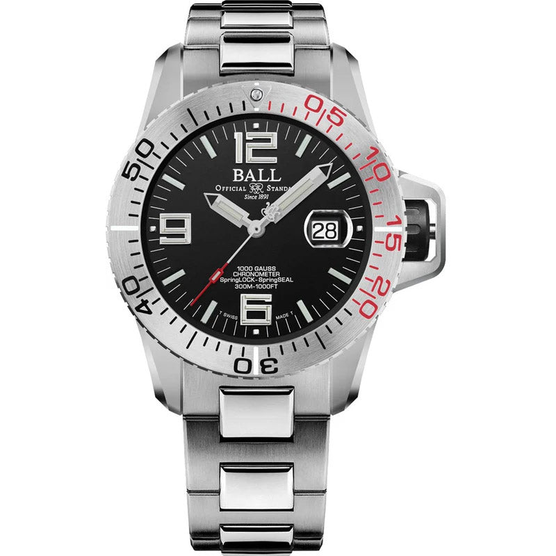 Ball Men's Watch EOD Black Silver