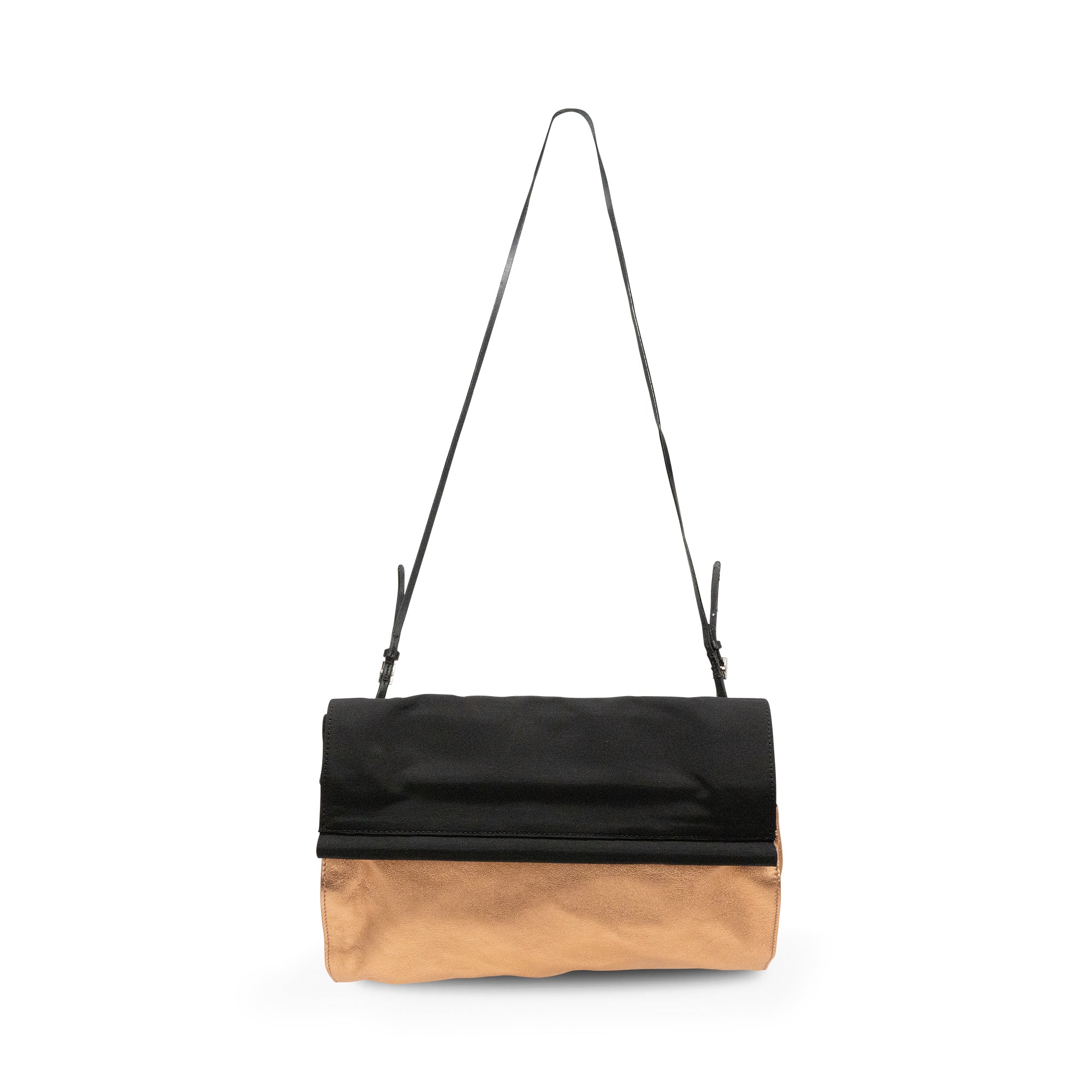 Dries Van Noten Metallic Clutch