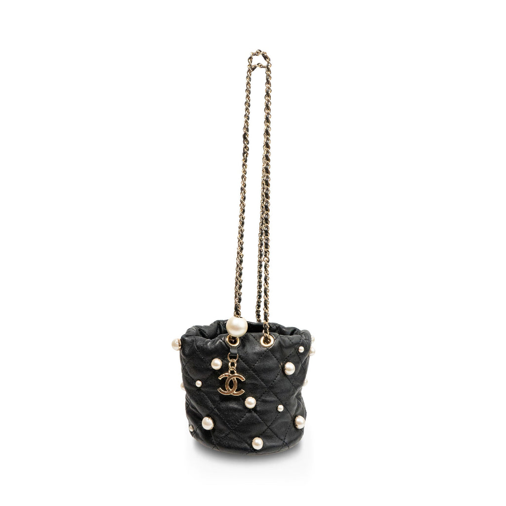Chanel Mini 'About Pearls' Bucket Bag