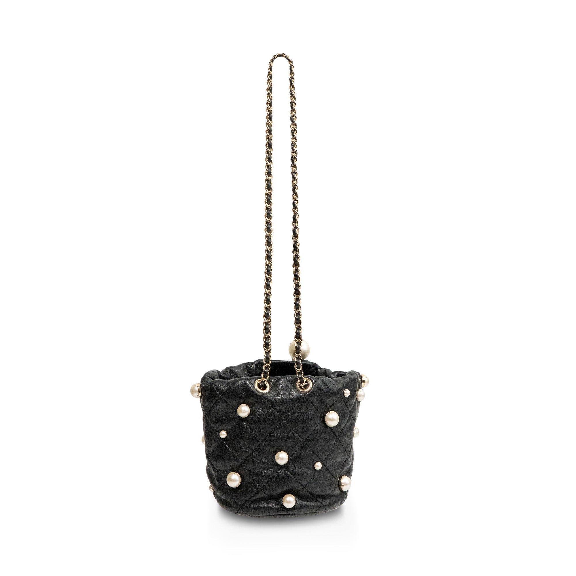 Chanel Mini 'About Pearls' Bucket Bag