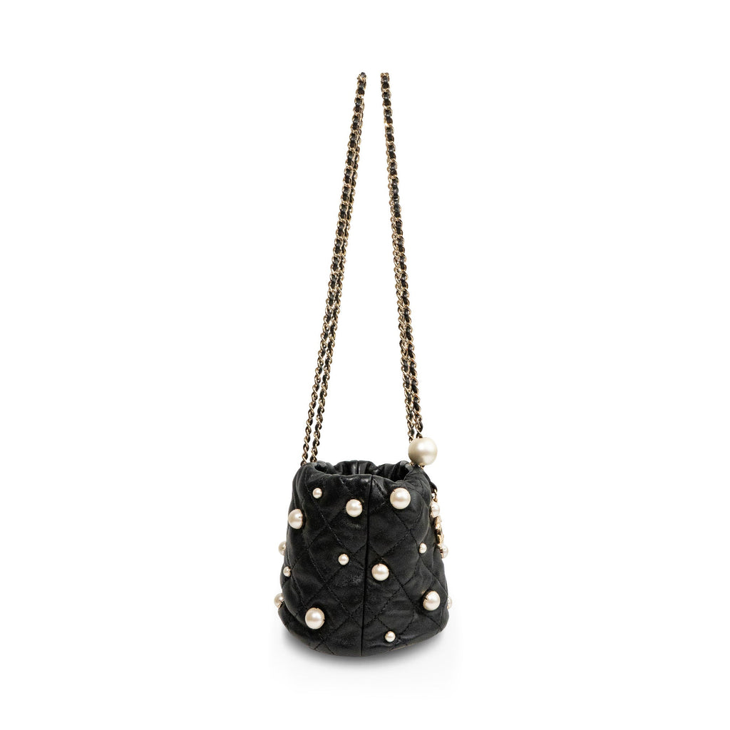 Chanel Mini 'About Pearls' Bucket Bag
