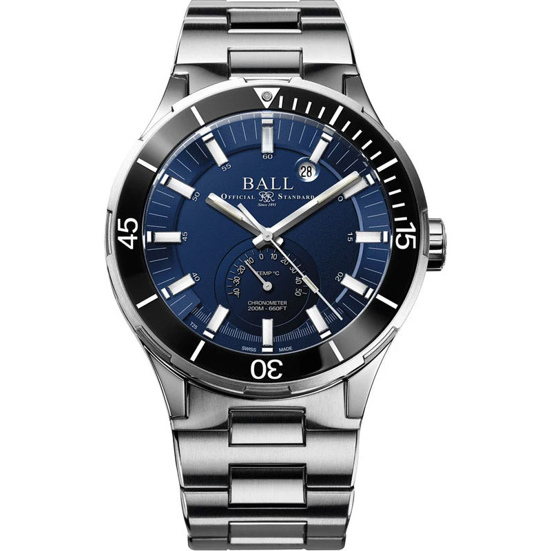 Ball Men's Watch Roadmaster Challenger 18 TMT Blue