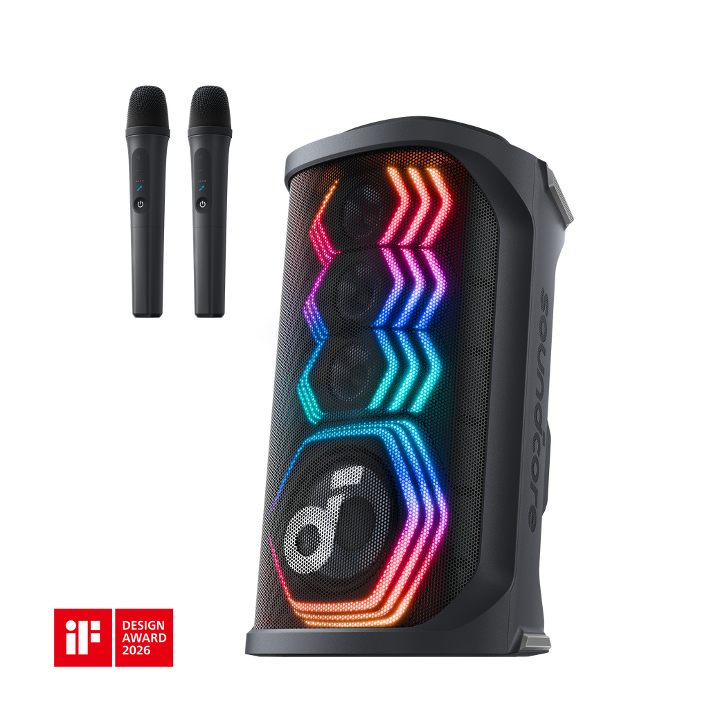 soundcore Rave 3S | AI Karaoke Party Speaker with 200W Sound
