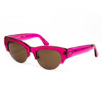 Dries Van Noten x Linda Farrow Pink Sunglasses