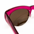 Dries Van Noten x Linda Farrow Pink Sunglasses