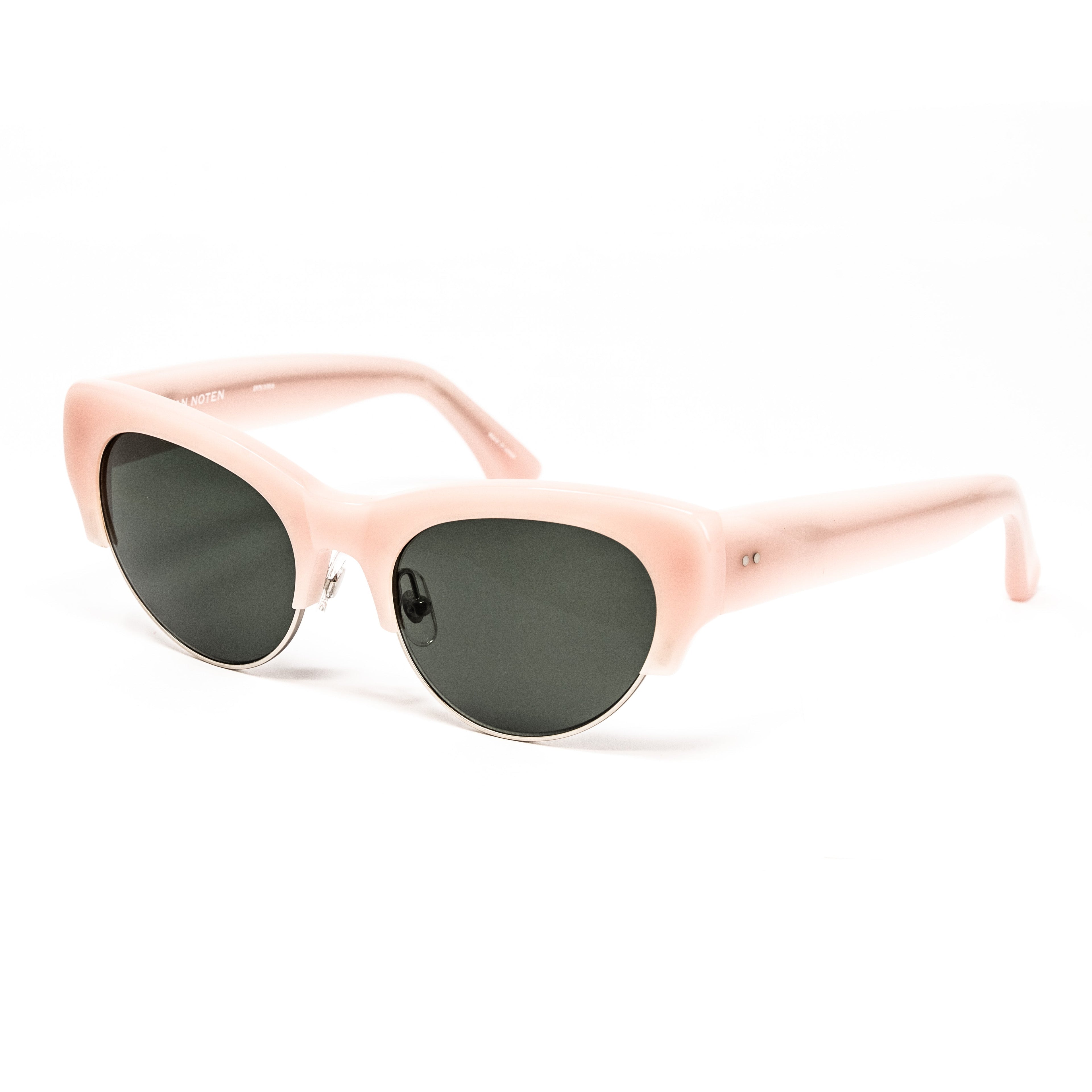 Dries Van Noten x Linda Farrow Pink Sunglasses