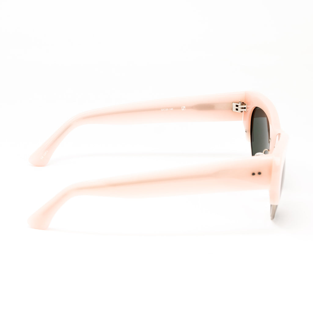 Dries Van Noten x Linda Farrow Pink Sunglasses