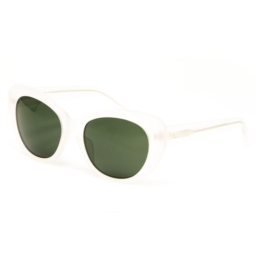 Dries Van Noten x Linda Farrow White Sunglasses