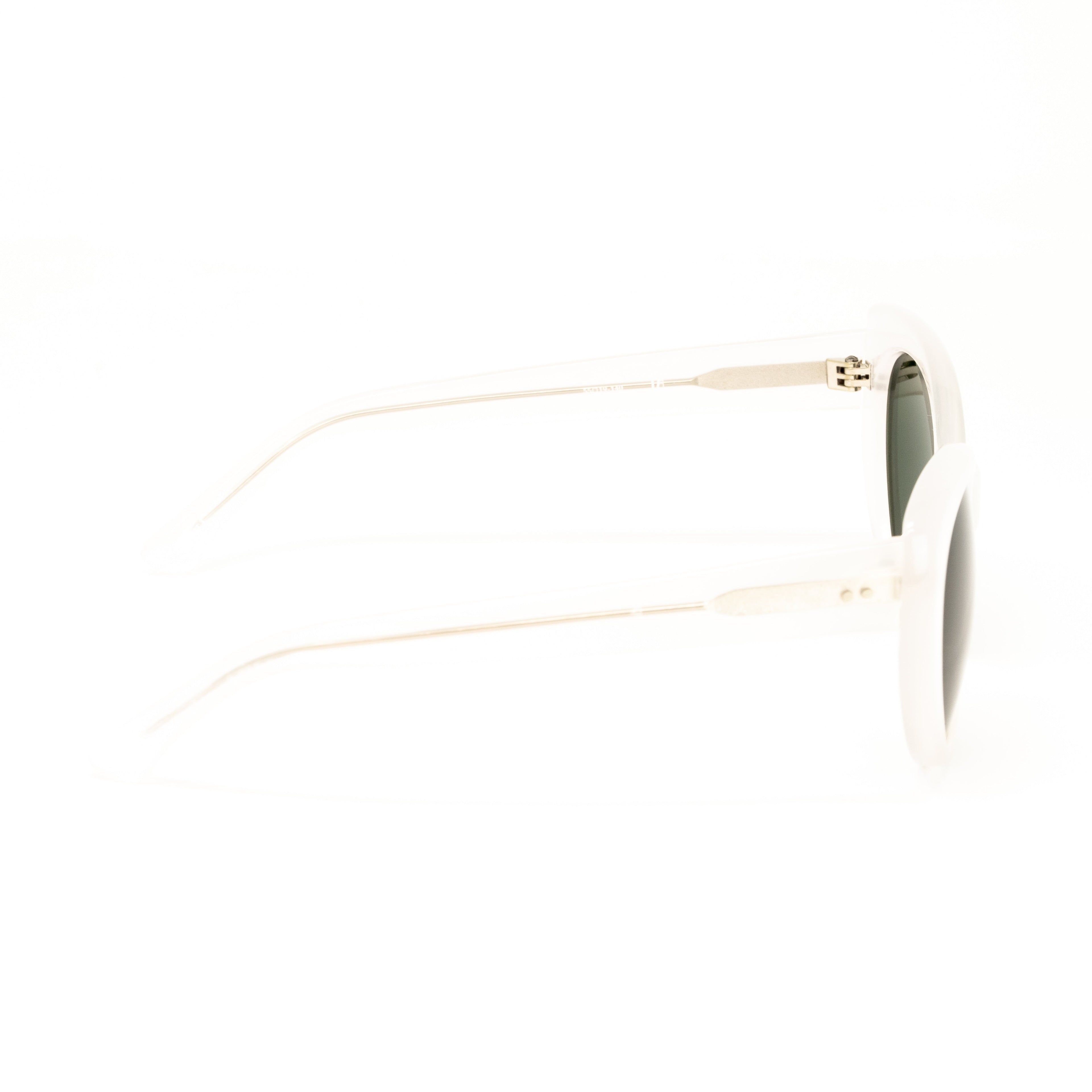 Dries Van Noten x Linda Farrow White Sunglasses