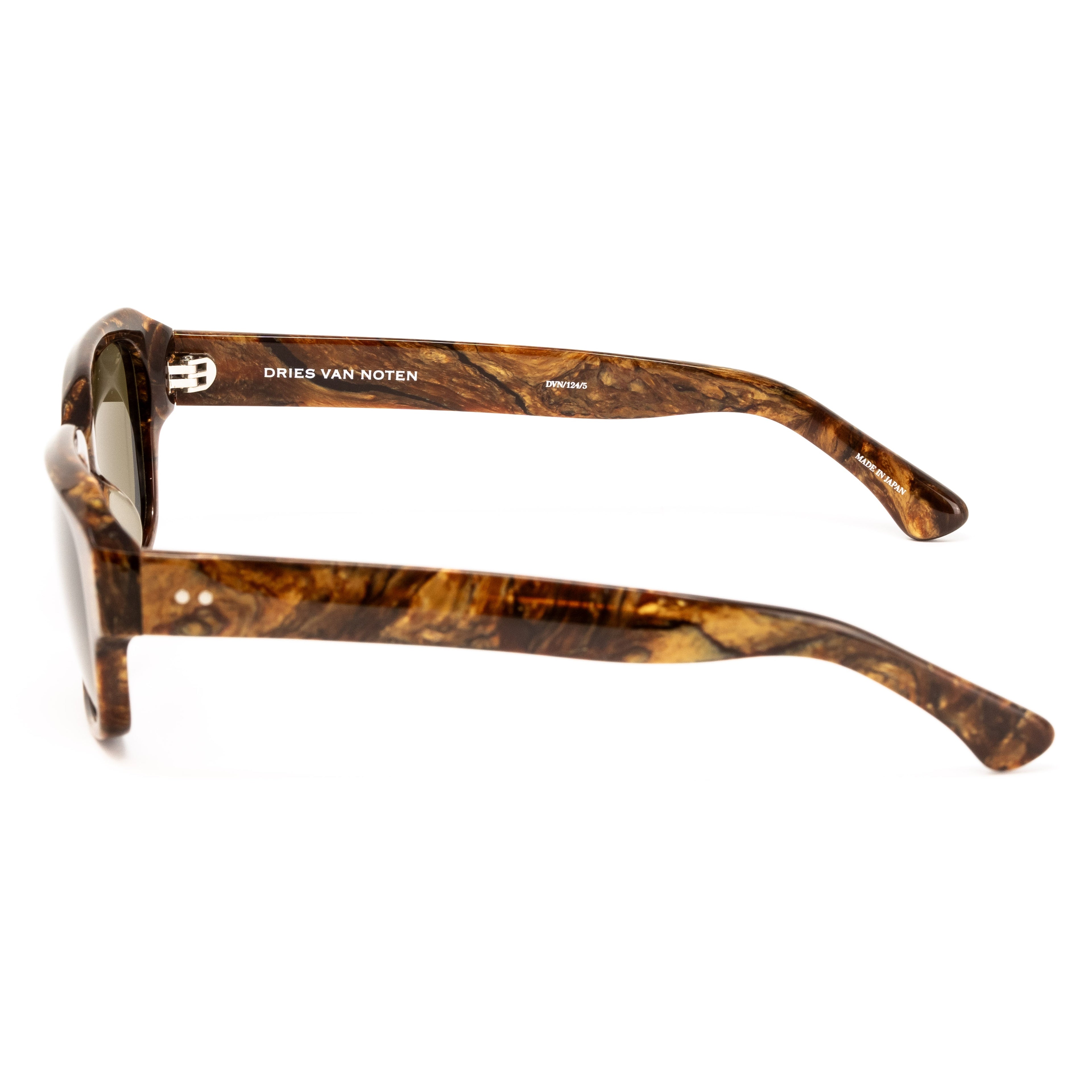 Dries Van Noten x Linda Farrow Marbled Sunglasses
