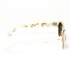 Dries Van Noten x Linda Farrow Ivory-Toned Sunglasses