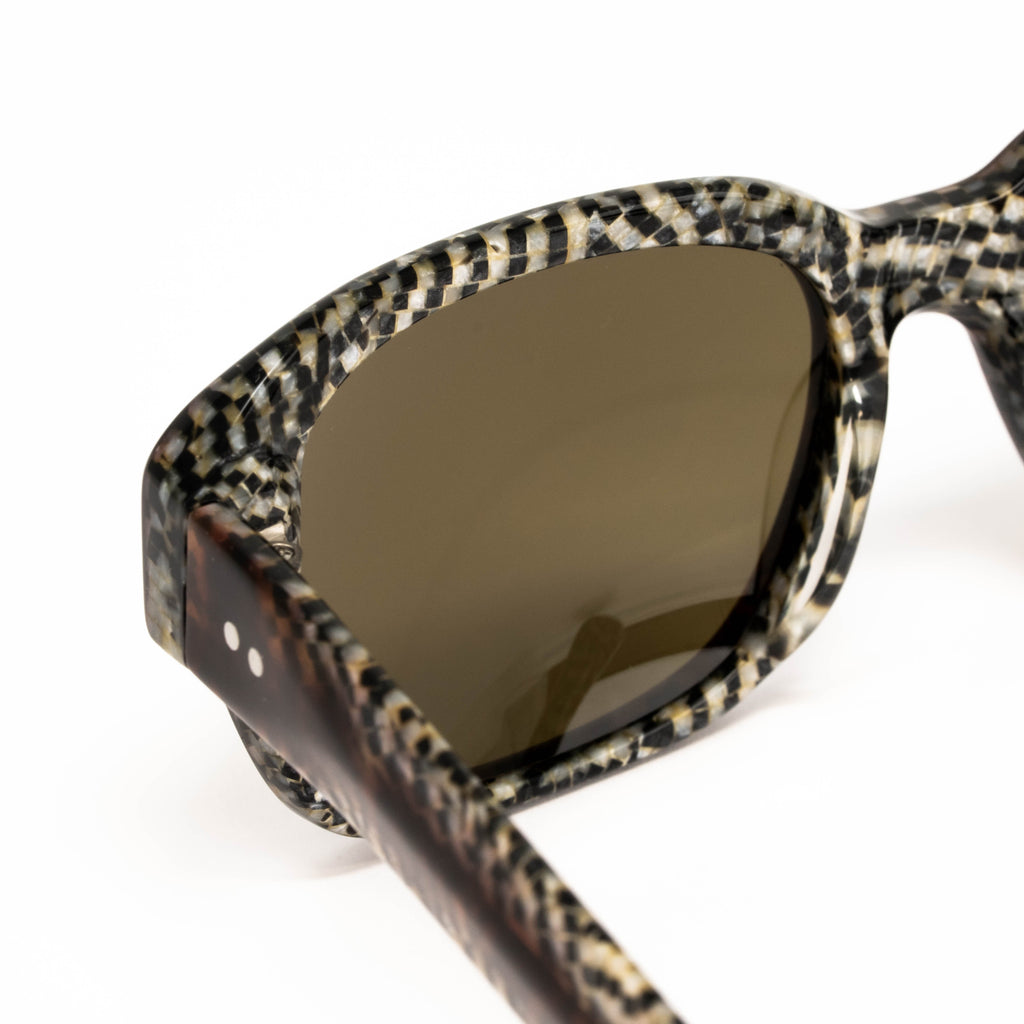 Dries Van Noten x Linda Farrow Mosaic Sunglasses