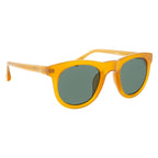 Dries Van Noten Men's D-Frame Green Sunglasses