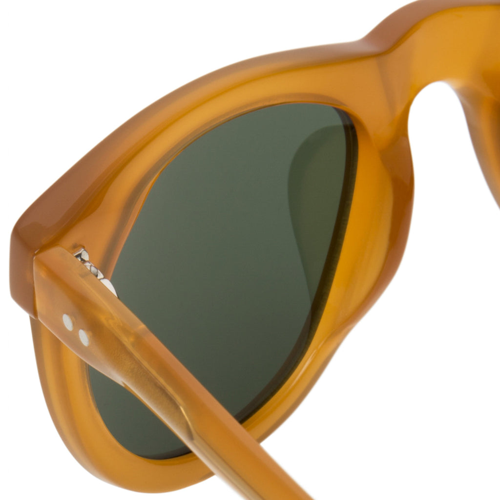 Dries Van Noten Men's D-Frame Green Sunglasses