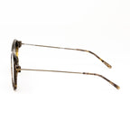 Dries Van Noten x Linda Farrow Brown Marbled Sunglasses
