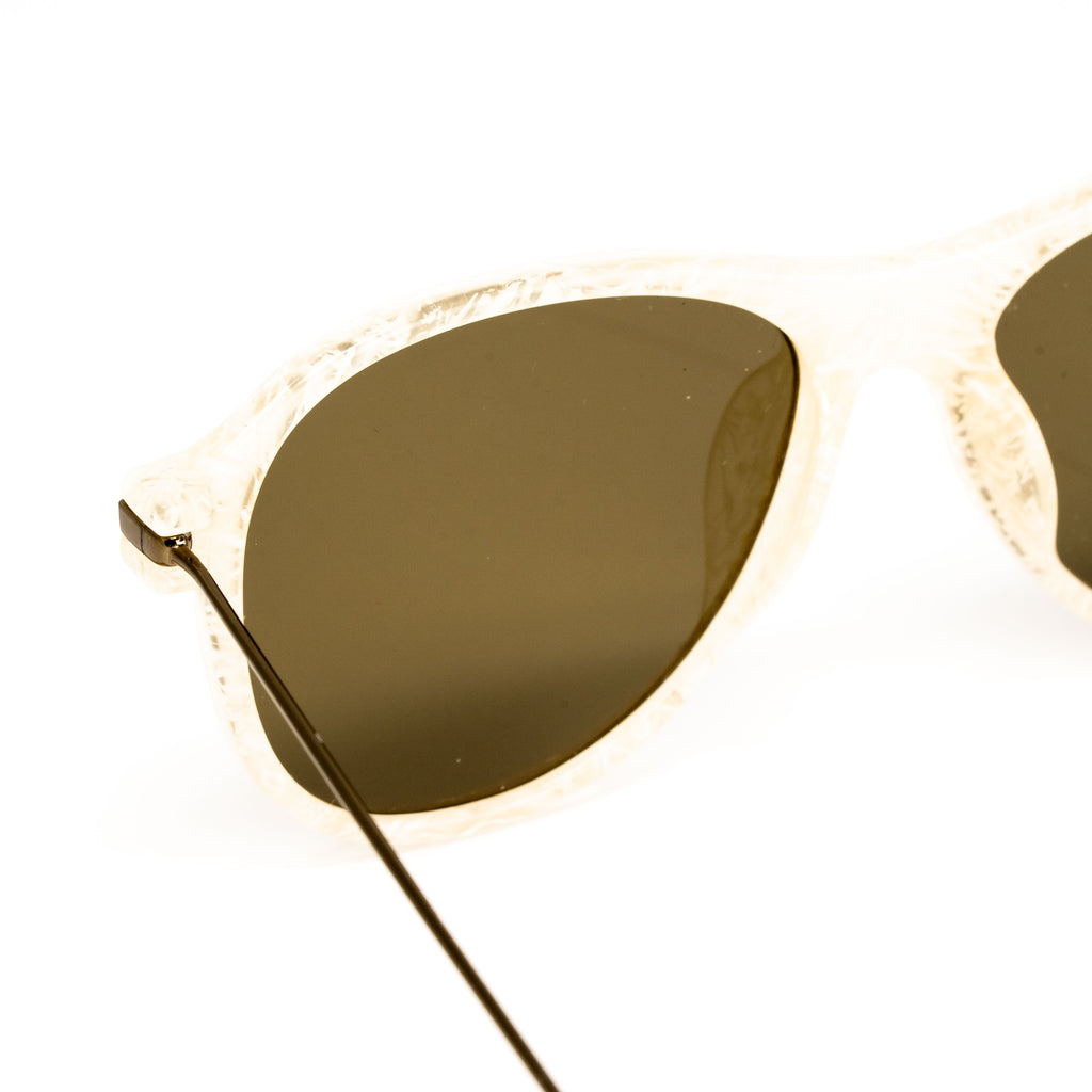 Dries Van Noten x Linda Farrow Marbled Sunglasses