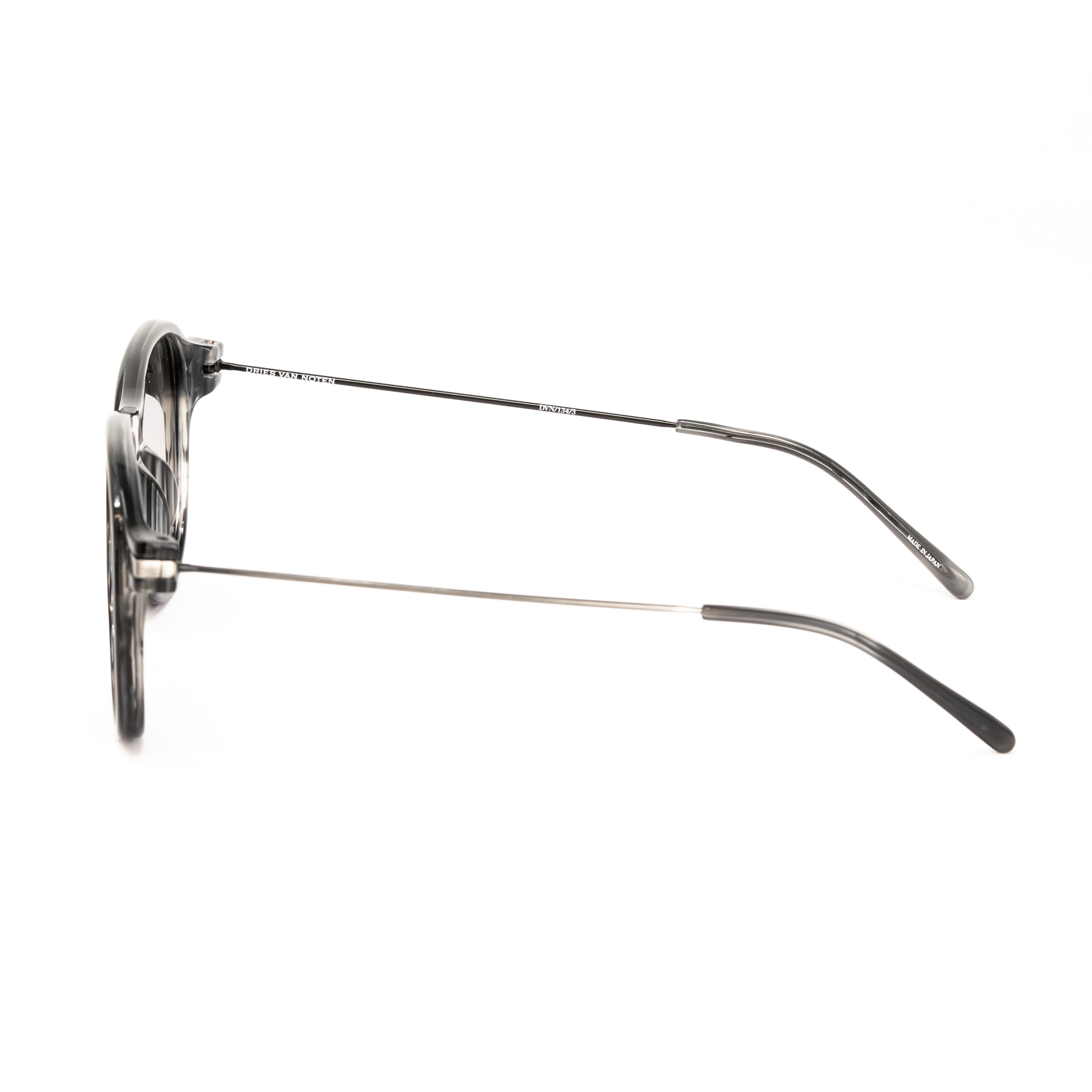 Dries Van Noten x Linda Farrow Black Sunglasses