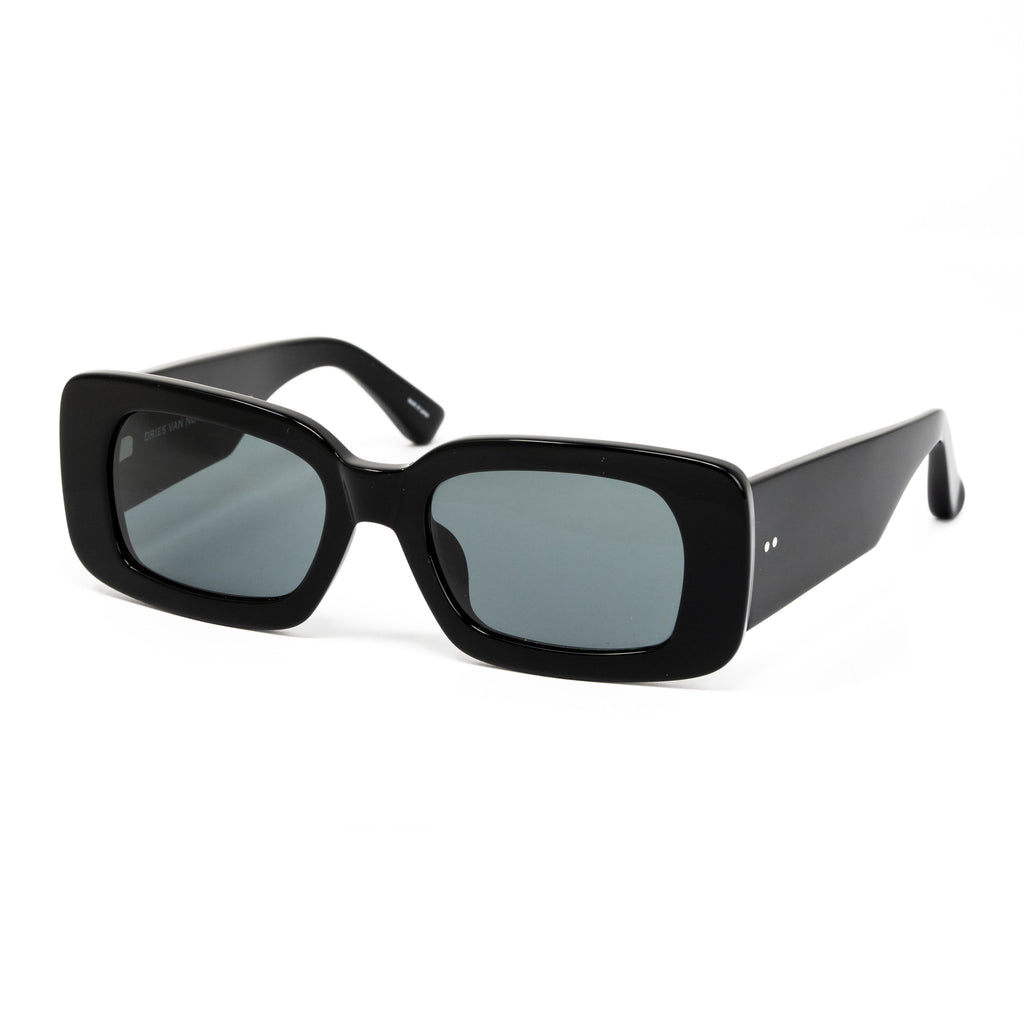 Dries Van Noten x Linda Farrow Black Sunglasses