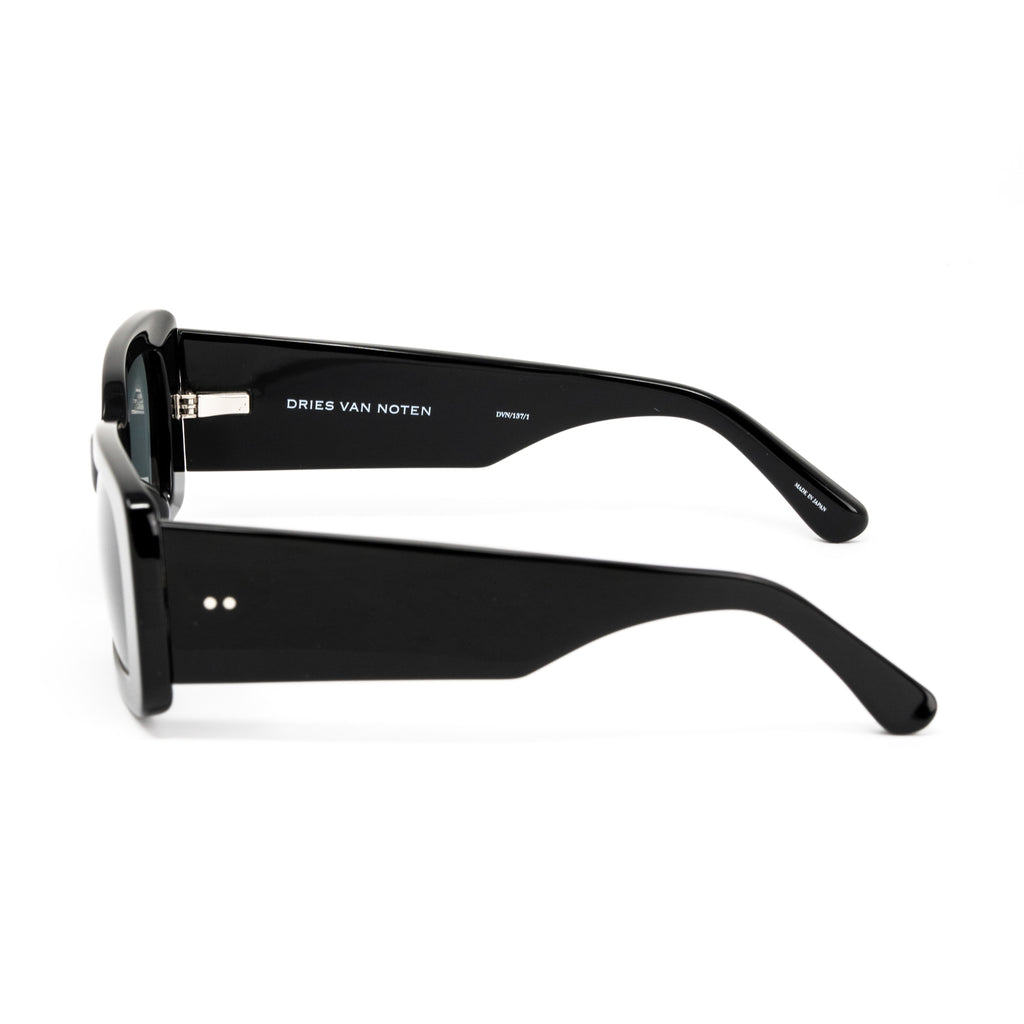 Dries Van Noten x Linda Farrow Black Sunglasses