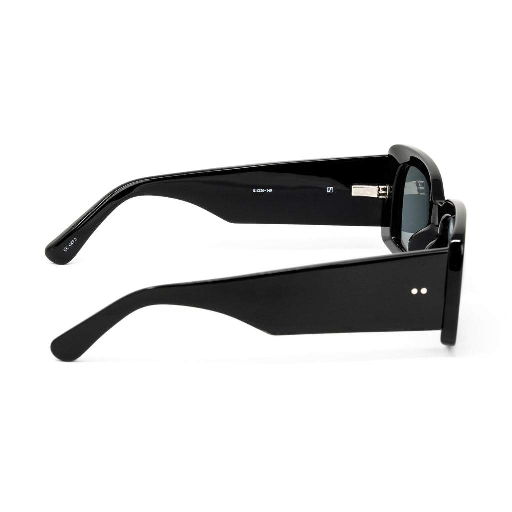Dries Van Noten x Linda Farrow Black Sunglasses