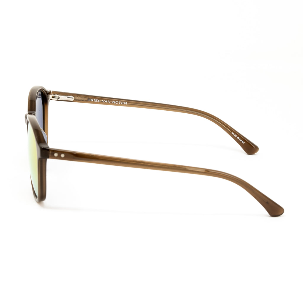 Dries Van Noten x Linda Farrow Brown Sunglasses