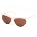 Dries Van Noten x Linda Farrow Pink Sunglasses