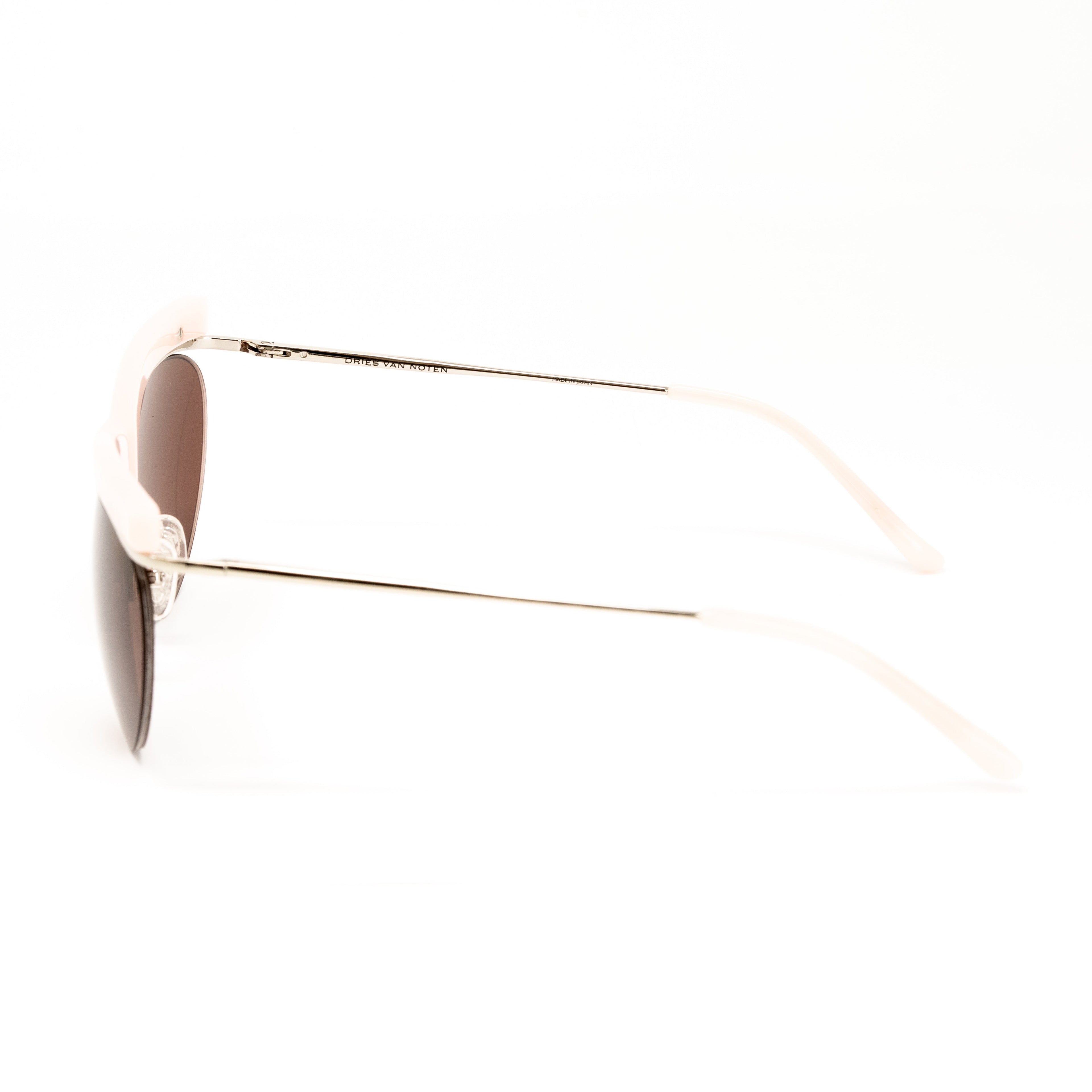 Dries Van Noten x Linda Farrow Pink Sunglasses