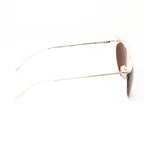 Dries Van Noten x Linda Farrow Pink Sunglasses