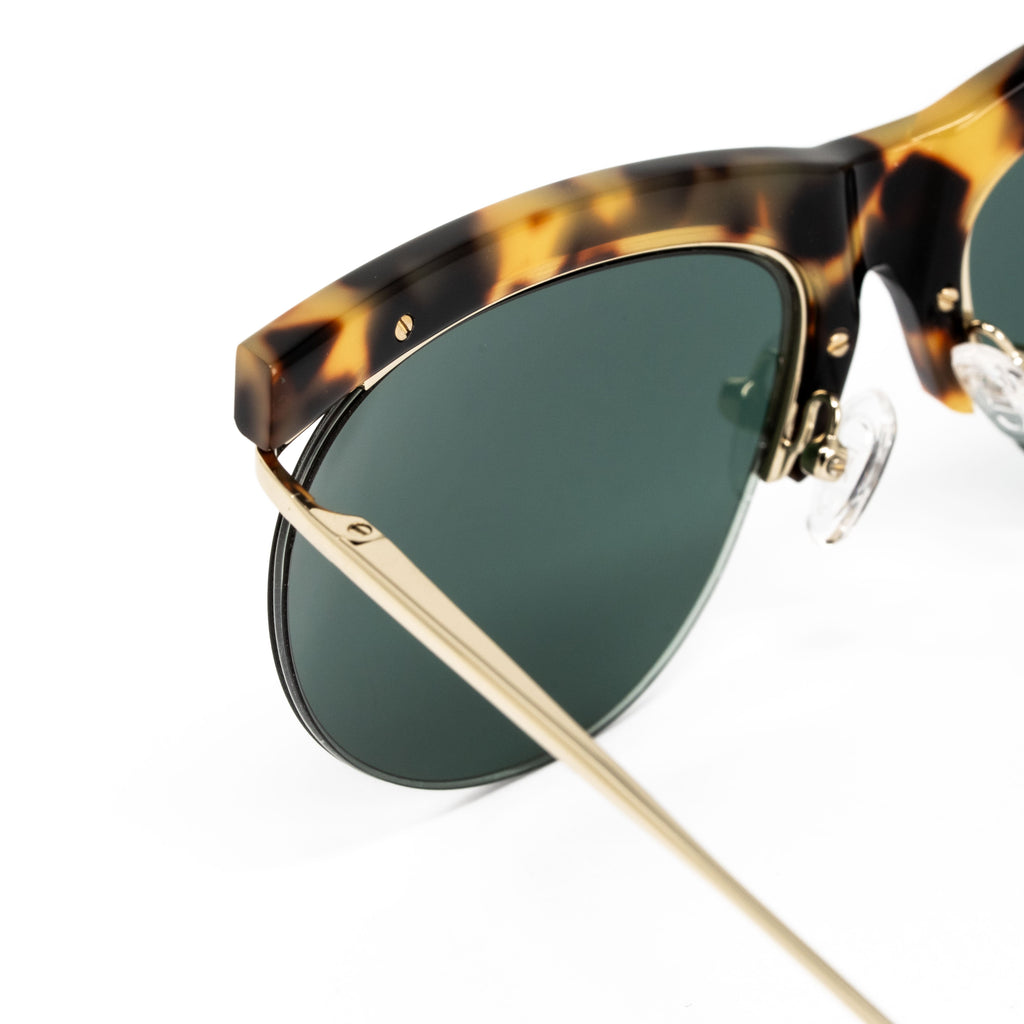 Dries Van Noten x Linda Farrow Tortoiseshell Sunglasses