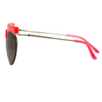 Dries Van Noten Ladies Cat Eye Bronze Sunglasses