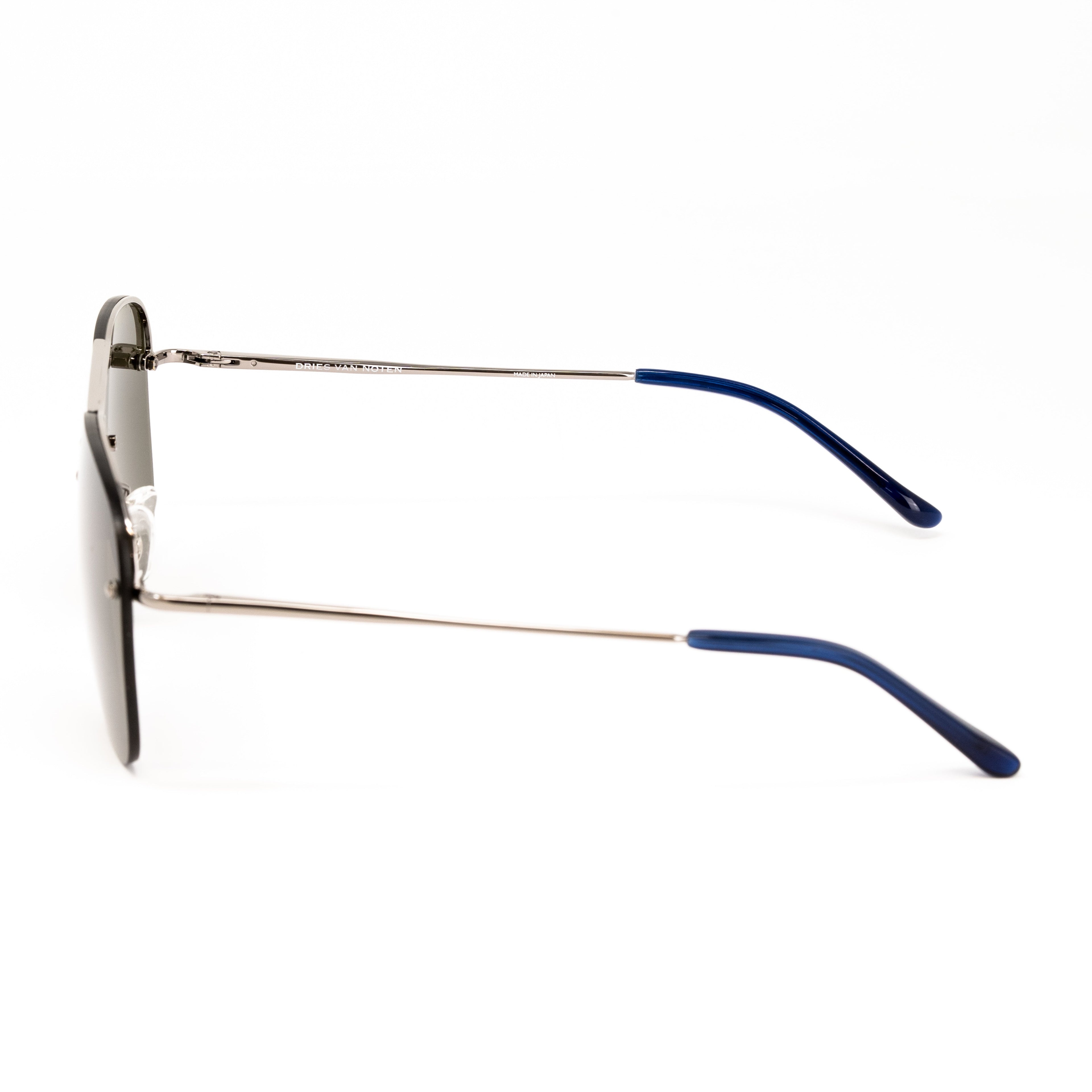 Dries Van Noten x Linda Farrow Green Sunglasses