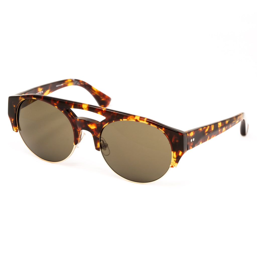 Dries Van Noten x Linda Farrow Tortoiseshell Sunglasses