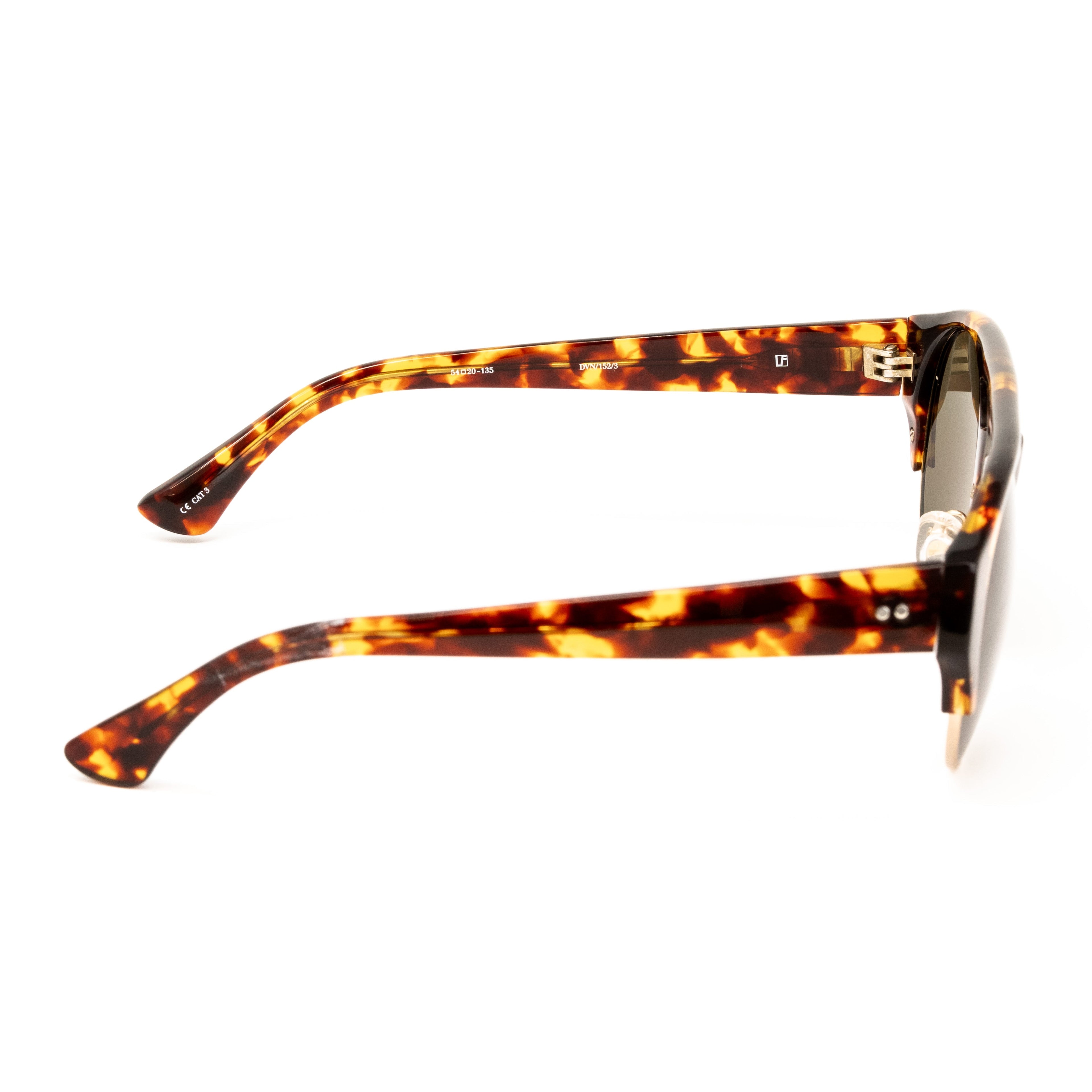 Dries Van Noten x Linda Farrow Tortoiseshell Sunglasses