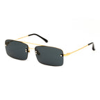 Dries Van Noten x Linda Farrow Black/Gold Sunglasses